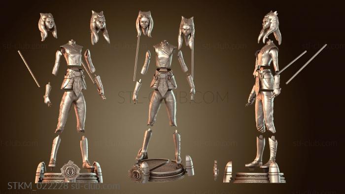 Статуэтки герои, монстры и демоны Star Wars Ahsoka