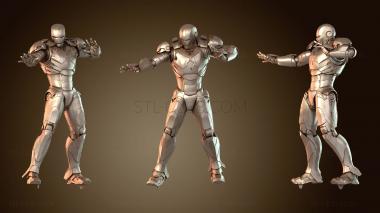 3D model Statue Close and Open Armor (STL)