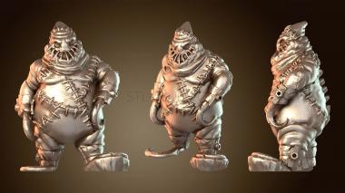 3D model Stitchwork Golem Nocturnal (STL)