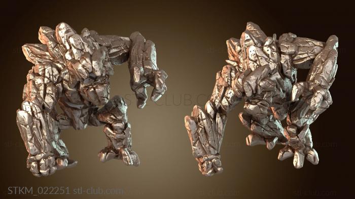 Статуэтки герои, монстры и демоны Каменный голем Валиант