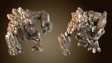 3D model Stone Golem Valiant (STL)