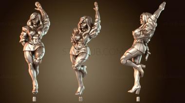 3D модель Уличный панк Ая Старб Медель Безоружный (STL)