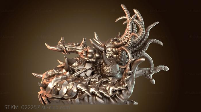 Статуэтки герои, монстры и демоны Стиль пустулятора