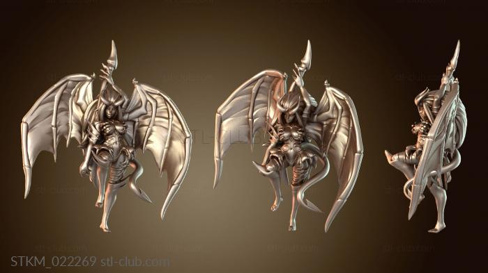 Статуэтки герои, монстры и демоны Вариант волос суккуба