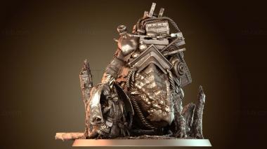 3D мадэль Султан Галдера Маунт Педдлер (STL)