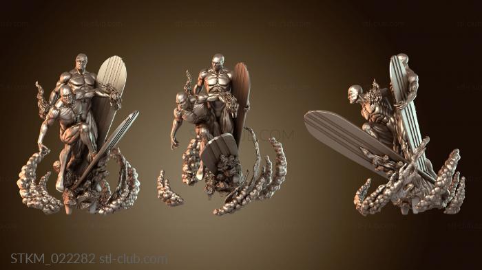 Статуэтки герои, монстры и демоны Серфер Сурфиста Пратеадо Чегада