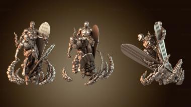 3D model Surfista Prateado Chegada Surfer (STL)