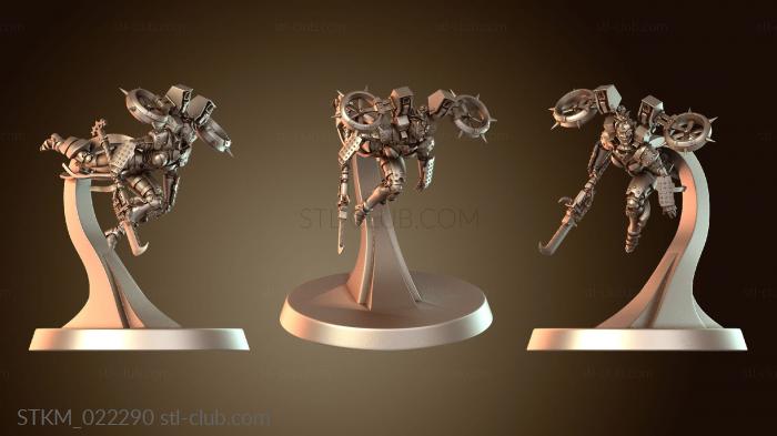 Статуэтки герои, монстры и демоны Алебарда Валькирий Синдиката