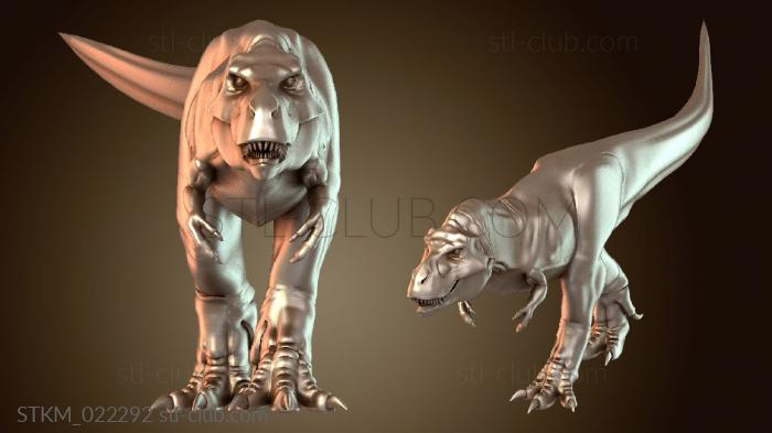 Статуэтки герои, монстры и демоны Ти-Рекс