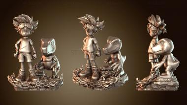 3D модель Тай и Агумон (STL)