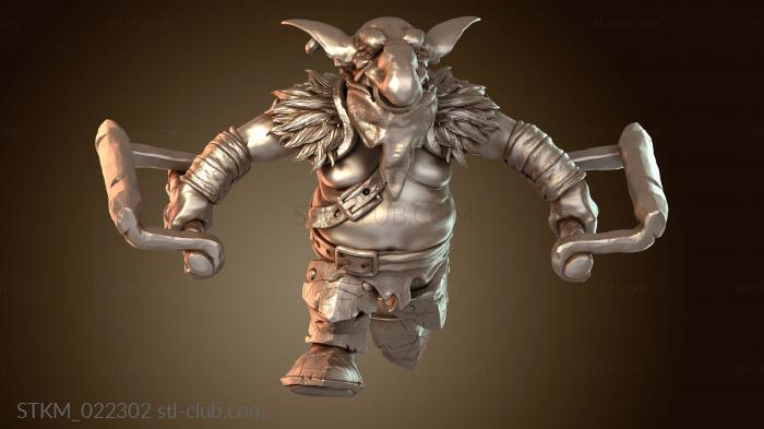 Статуэтки герои, монстры и демоны Танк Роуг