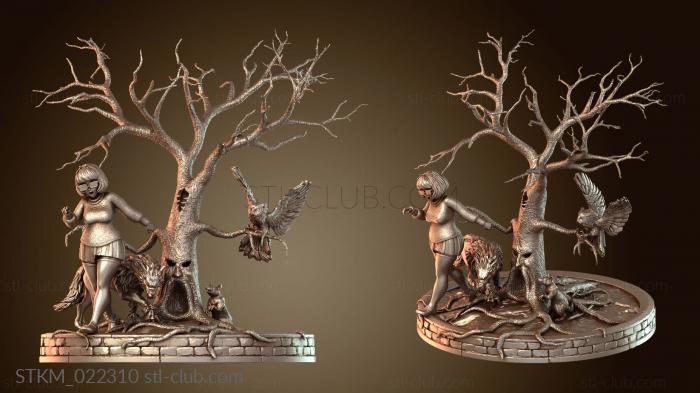 Статуэтки герои, монстры и демоны Лес Чиби Велма