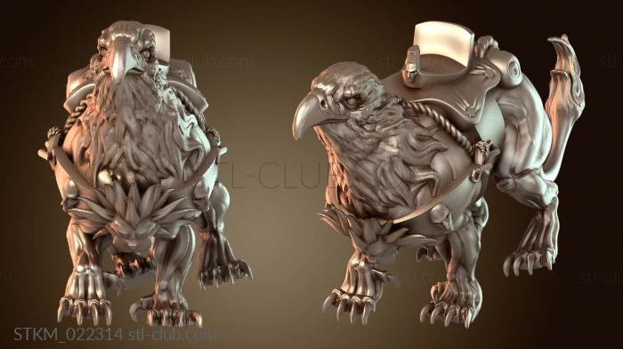 Статуэтки герои, монстры и демоны Буря Демигриф Крылатый