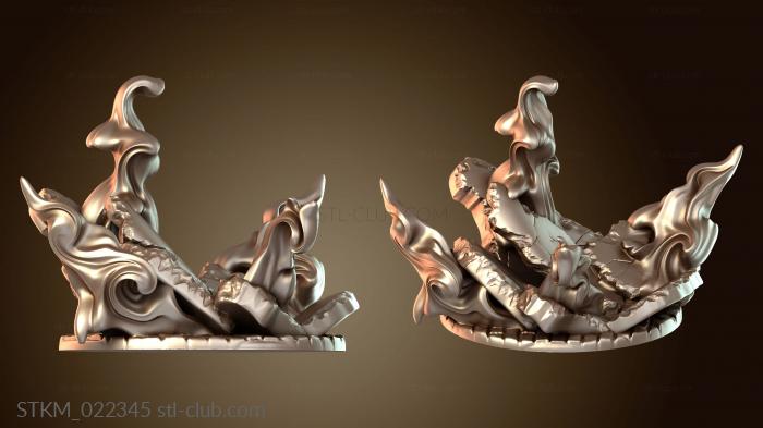 Статуэтки герои, монстры и демоны Term Magik Fire