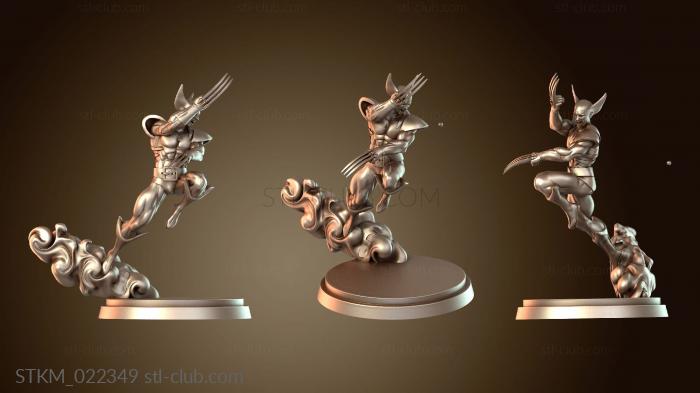 Статуэтки герои, монстры и демоны Term Wolverine