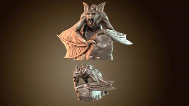 3D model Terror Realm Giant Bat Orbital (STL)
