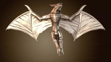 3D мадэль Гигантская летучая мышь из Царства Ужаса (STL)