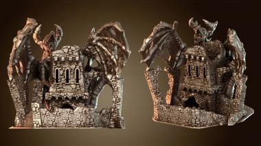 3D model The Dragonir Dragons Lair (STL)