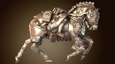 3D model The Expendable Brigade Horse and Rider Legs Alpha (STL)