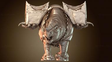 3D модель Великий Зверь Горогот Монстр из Властелина Кольца Адаптация Все (STL)