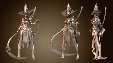 3D model The Huntress Game Character (STL)