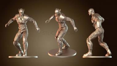 3D model The Justice League in Flash (STL)