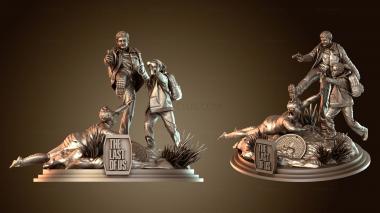 3D model The Last TV Series Diorama Alpha (STL)