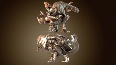 3D model The Master Forge Kenku Rogue (STL)