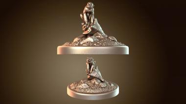 3D model The Monkey (STL)