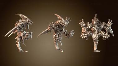 3D model The Razor Lizardmen Skink Noble (STL)