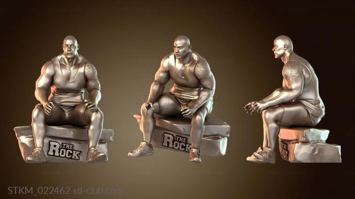 Статуэтки герои, монстры и демоны Рок Решительный