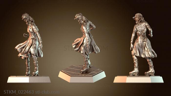 Статуэтки герои, монстры и демоны Роликовый конькобежец