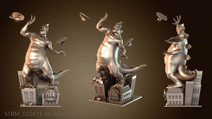 Статуэтки герои, монстры и демоны Клещ Динозавр Нил