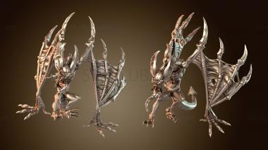 3D model The Winged Horror (STL)