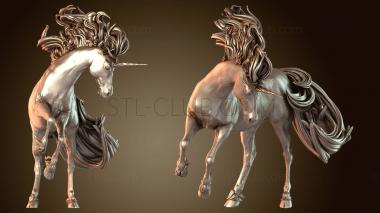 3D model The Worthy Prey White Unicorn (STL)
