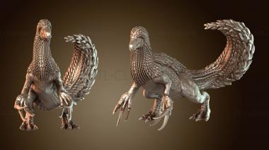3D model Therizinosaurus Challenging Huge (STL)