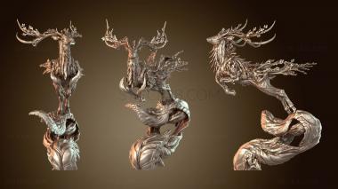 3D мадэль Чаща оленя (STL)