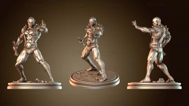 3D model Thundercats Panthro Statue (STL)