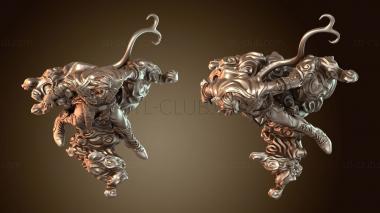 3D model Tiefling Adventurer Fog (STL)