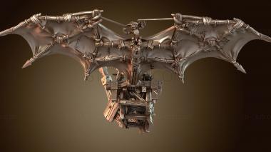 3D мадэль Ядовитый хвост дракона уровня (STL)