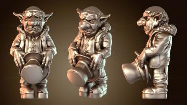 3D model Tier Goblin Businessman Neutral (STL)
