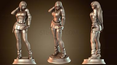 3D model Tifa Lockhart Armored (STL)