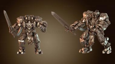 3D model Titan DAG Baby Carrier Gothic Robot Cloth Variant (STL)