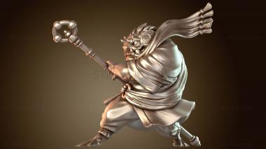 3D model Toad Ogre Monk Tajima Desert Hikiga (STL)