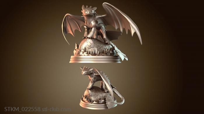 Статуэтки герои, монстры и демоны Зуб