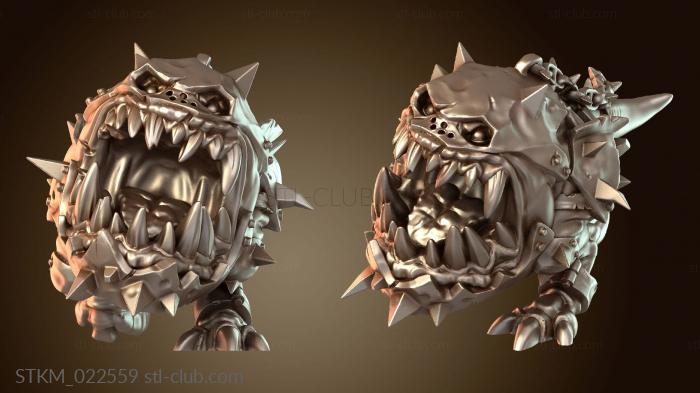 Статуэтки герои, монстры и демоны Зубастый зверь