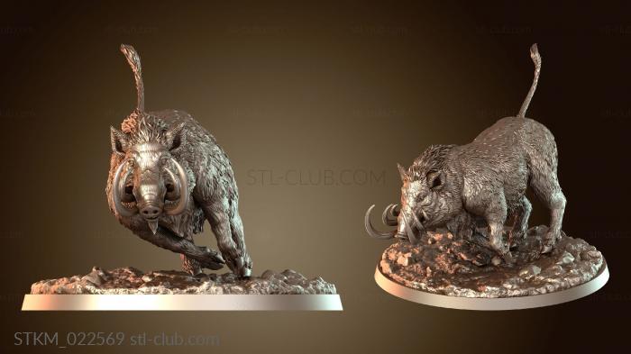 Статуэтки герои, монстры и демоны Ложа Траппера, Дух Кабанов, Малый Клан Кабанов