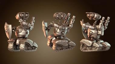 3D model Trash Burner Automaton (STL)