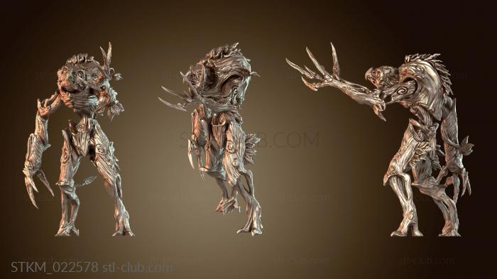 Статуэтки герои, монстры и демоны Древесная Сова Ночной Дух Невидимый