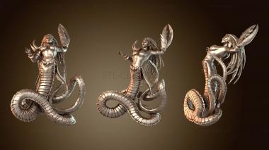 3D model Troops Doom Mermaids Mermaid Unseen (STL)
